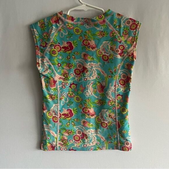 Kid's Max Out Short Sleeve Rashguard Swim Top - Picture 4 of 8